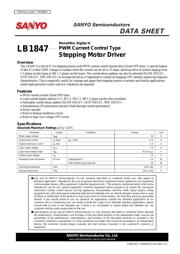 LB1847 数据规格书 1