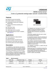 LIS352AX datasheet.datasheet_page 1