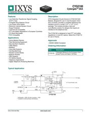 CYG2100 datasheet.datasheet_page 1