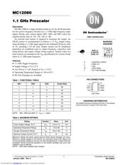 MC12080DR2G Datenblatt PDF