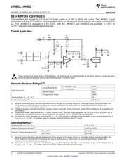 LMH6611 datasheet.datasheet_page 2