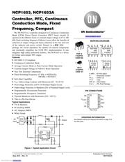 NCP1653APG Datenblatt PDF
