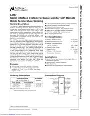 LM87CIMTX 数据规格书 1