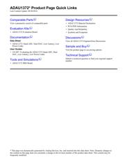 ADAU1372BCPZ 数据规格书 2