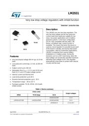 LM2931ADT50R datasheet.datasheet_page 1