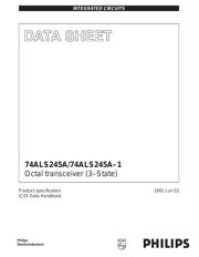 74ALS245AN datasheet.datasheet_page 1