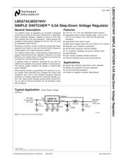 LM2574HVMX-3.3 数据规格书 2