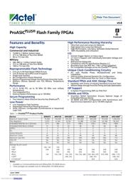 APA600-FG676I datasheet.datasheet_page 1