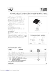 MJD340 datasheet.datasheet_page 1