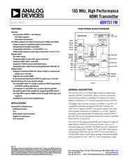 ADV7511W datasheet.datasheet_page 1