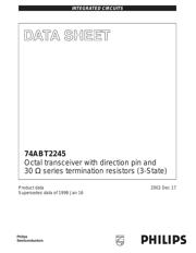 74ABT2245DB118 datasheet.datasheet_page 1