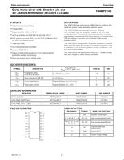 74ABT2245DB118 datasheet.datasheet_page 2