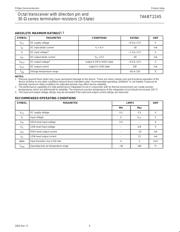 74ABT2245DB118 datasheet.datasheet_page 4