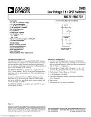 ADG701 datasheet.datasheet_page 1