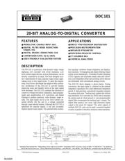 DDC101 datasheet.datasheet_page 1