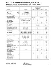 OPA705 数据规格书 3