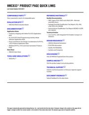 HMC833LP6GE datasheet.datasheet_page 2