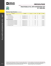 HMC833LP6GE datasheet.datasheet_page 6