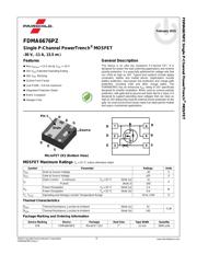FDMA6676PZ 数据规格书 1