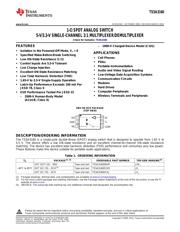 TS5A3160DBVT datasheet.datasheet_page 1