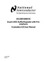 DS15BR400EVK/NOPB 数据规格书 1