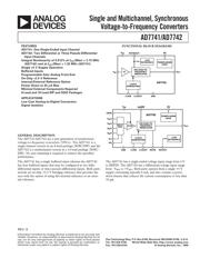 AD7741BNZ Datenblatt PDF