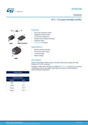 STPS140A datasheet.datasheet_page 1