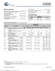 CY7C027-15AXI 数据规格书 5