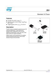 Z0109MN datasheet.datasheet_page 1