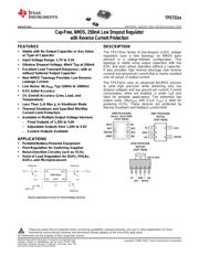 TPS73201QDBVRQ1 Datenblatt PDF