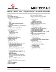 MCP19114T-E/MQV01 数据规格书 1