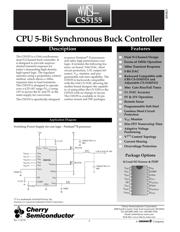 CS5155 数据规格书 1