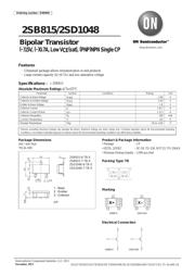 2SB815-7-TB-E datasheet.datasheet_page 1