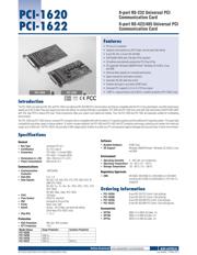 PCI-1620A-CE 数据规格书 1