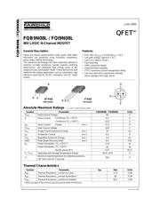 FQB9N08LTM 数据规格书 1