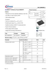 BSC120N03MSG 数据规格书 1