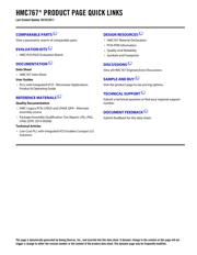 HMC767LP6CE datasheet.datasheet_page 2