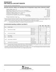 SN74HC165QPWRQ1 datasheet.datasheet_page 4