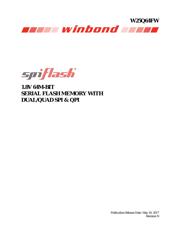 W25Q64FWSSIG Datenblatt PDF