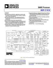 ADSP-21161NKCA-100 datasheet.datasheet_page 1