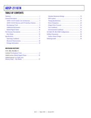 ADSP-21161NKCA-100 datasheet.datasheet_page 2