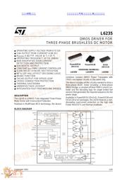 L6235 datasheet.datasheet_page 1