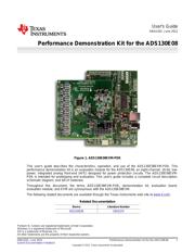 ADS130E08EVM-PDK 数据规格书 1