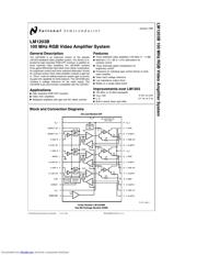 LM1203B datasheet.datasheet_page 1