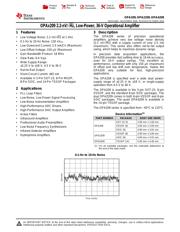 OPA2209AIDR Datenblatt PDF