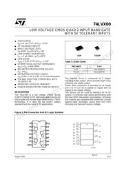 74LVX00TTR datasheet.datasheet_page 1