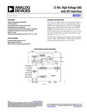 AD5501 datasheet.datasheet_page 1