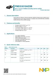 PMEG3010AESB 数据规格书 1