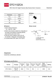 DTC113ZCAT116 datasheet.datasheet_page 1