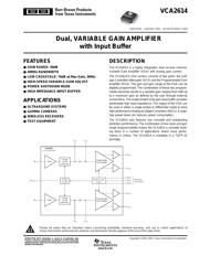 VCA2614EVM 数据规格书 1